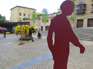 Temps de Flors 2018. Muntatges i instal&middot;lacions florals a la pla&ccedil;a del Pallol