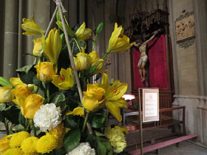 Temps de Flors 2018. Muntatges i instal&middot;lacions florals als diversos espais de l'Esgl&eacute;sia del Sagrat Cor