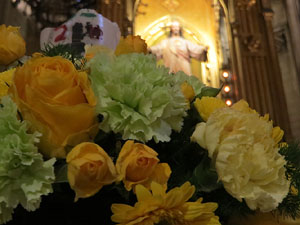Temps de Flors 2018. Muntatges i instal&middot;lacions florals als diversos espais de l'Esgl&eacute;sia del Sagrat Cor