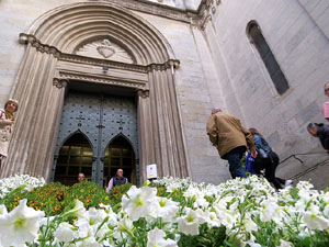 Temps de Flors 2018. Muntatges i instal&middot;lacions florals als diversos espais de l'Esgl&eacute;sia del Sagrat Cor