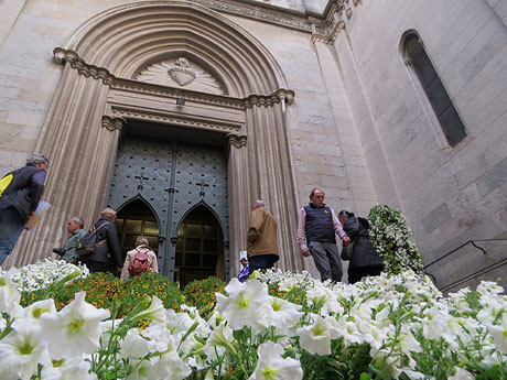 Temps de Flors 2018. Muntatges i instal&middot;lacions florals als diversos espais de l'Esgl&eacute;sia del Sagrat Cor