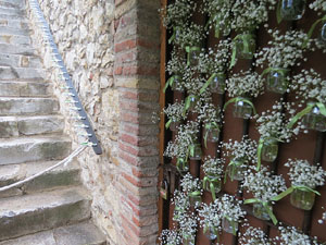 Temps de Flors 2018. Instal&middot;lacions i muntatges florals a la Capella de Sant Crist&ograve;fol, al Passeig Arqueol&ograve;gic