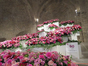 Temps de Flors 2018. Instal&middot;lacions i muntatges florals a la nau rom&agrave;nica de Sant Nicolau