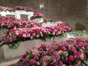 Temps de Flors 2018. Instal&middot;lacions i muntatges florals a la nau rom&agrave;nica de Sant Nicolau
