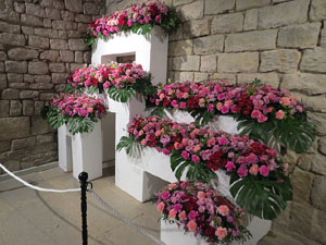 Temps de Flors 2018. Instal&middot;lacions i muntatges florals a la nau rom&agrave;nica de Sant Nicolau