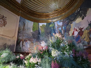 Temps de Flors 2018. Muntatges i instal&middot;lacions florals a l'Esgl&eacute;sia de Sant Mart&iacute; - Antic Seminari