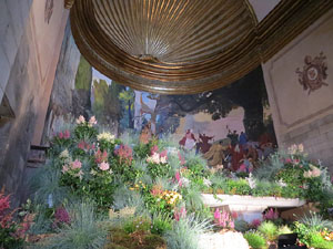Temps de Flors 2018. Muntatges i instal&middot;lacions florals a l'Esgl&eacute;sia de Sant Mart&iacute; - Antic Seminari