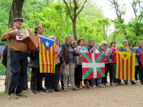 LXI Aplec de la Sardana a Girona, als Jardins de la Devesa