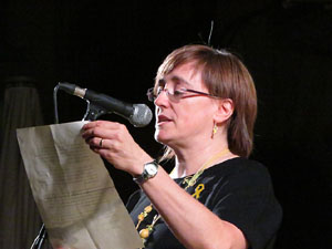 Diada Nacional 2018. XII Marxa de Torxes de Girona. Lectura del manifest i concert de Gemma Humet