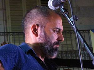 Diada Nacional 2018. XII Marxa de Torxes de Girona. Crema del Decret de Nova Planta i concert de Ca&iuml;m Riba