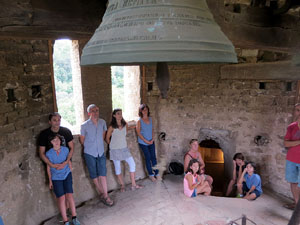 Festa Major de Sant Daniel 2018 - Repic de campanes des del campanar del Monestir de Sant Daniel