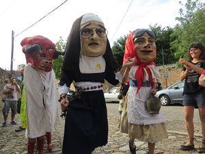 Festa Major de Sant Daniel 2018 - Cercavila des del mirador de Montorr&oacute; a la placeta d'entrada del Monestir de Sant Daniel