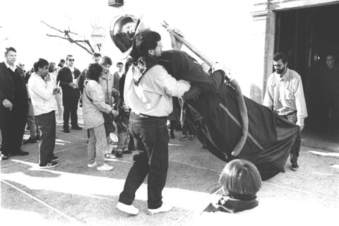 Pujada al Santuari dels &Agrave;ngels del gegant Narc&iacute;s. 3 de desembre 1996