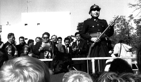 Bateig del gegant Narc&iacute;s. 5 de novembre 1995