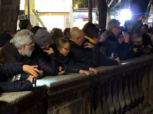 Il&middot;lumina la Llibertat. Acci&oacute; de protesta pels quatre mesos de pres&oacute; de Jordi Cuixart i Jordi S&aacute;nch