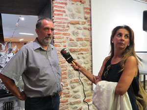 Inauguraci&oacute; de l'exposici&oacute; '55 urnes per la Llibertat' a la Casa de la Catalanitat de Perpiny&agrave;