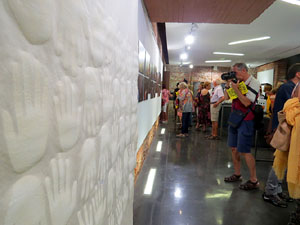 Inauguraci&oacute; de l'exposici&oacute; '55 urnes per la Llibertat' a la Casa de la Catalanitat de Perpiny&agrave;