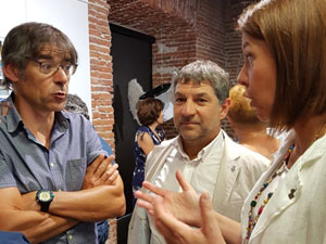 Inauguraci&oacute; de l'exposici&oacute; '55 urnes per la Llibertat' a la Casa de la Catalanitat de Perpiny&agrave;