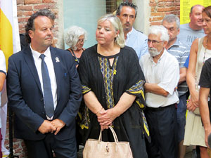 Inauguraci&oacute; de l'exposici&oacute; '55 urnes per la Llibertat' a la Casa de la Catalanitat de Perpiny&agrave;
