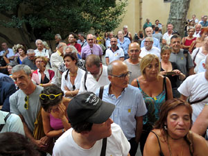 Inauguraci&oacute; de l'exposici&oacute; '55 urnes per la Llibertat' a la Casa de la Catalanitat de Perpiny&agrave;