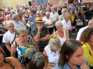 Inauguraci&oacute; de l'exposici&oacute; '55 urnes per la Llibertat' a la Casa de la Catalanitat de Perpiny&agrave;