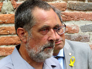 Inauguraci&oacute; de l'exposici&oacute; '55 urnes per la Llibertat' a la Casa de la Catalanitat de Perpiny&agrave;