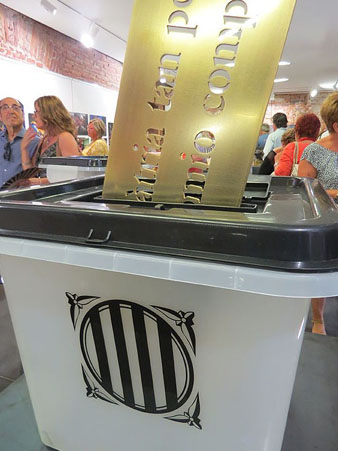 Una de les peces de l'exposici&oacute;