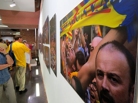 La sala d'exposicions