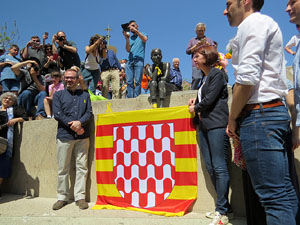 Inaguraci&oacute; oficial de la pla&ccedil;a de l'U d'octubre 2017 al barri del Mercadal