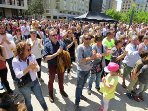 Inaguraci&oacute; oficial de la pla&ccedil;a de l'U d'octubre 2017 al barri del Mercadal