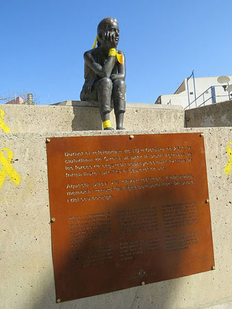 La placa de la pla&ccedil;a