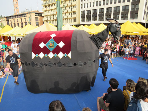 La Mula Baba a la pla&ccedil;a de l'U d'octubre de 2017