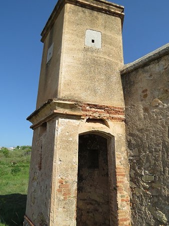 Detall de l'exterior del Polvor&iacute;