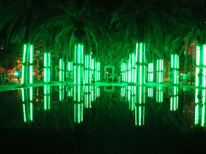 Festival Temps d'Art. Espectacle Cl&uacute;ster al Parc Central de Girona