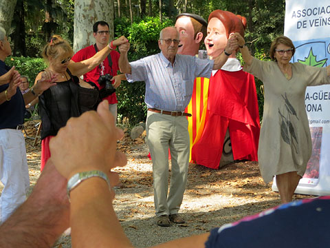 Ballada de sardanes amb la cobla La Bisbal Jove