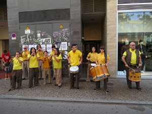 Commemoraci&oacute; de l'1-O al Col&middot;legi Verd