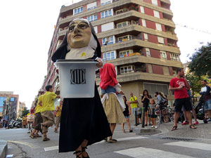 Commemoraci&oacute; de l'1-O al Col&middot;legi Verd