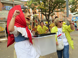 Commemoraci&oacute; de l'1-O al Col&middot;legi Verd