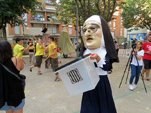 Commemoraci&oacute; de l'1-O al Col&middot;legi Verd