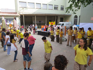 Commemoraci&oacute; de l'1-O al Col&middot;legi Verd
