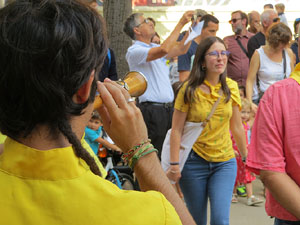 Commemoraci&oacute; de l'1-O al Col&middot;legi Verd