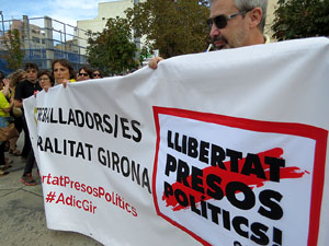 Commemoraci&oacute; de l'1-O a la pla&ccedil;a de l'U d'octubre de 2017