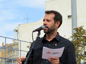Commemoraci&oacute; de l'1-O a la pla&ccedil;a de l'U d'octubre de 2017