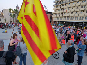 Concentraci&oacute; 'Un any del 20-S' i projecci&oacute; de '21 Fortaleses. L'U d'Octubre a Girona'