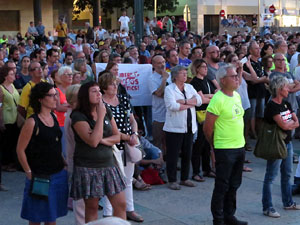 Concentraci&oacute; 'Un any del 20-S' i projecci&oacute; de '21 Fortaleses. L'U d'Octubre a Girona'
