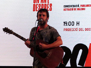 Concentraci&oacute; 'Un any del 20-S' i projecci&oacute; de '21 Fortaleses. L'U d'Octubre a Girona'