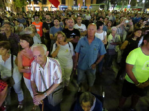 Concentraci&oacute; 'Un any del 20-S' i projecci&oacute; de '21 Fortaleses. L'U d'Octubre a Girona'