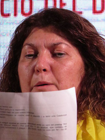 Parlaments dels testimonis del 20-S a Barcelona