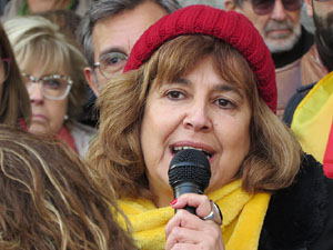 Concentraci&oacute; 21-D davant la subdelegaci&oacute; del govern espanyol a Girona