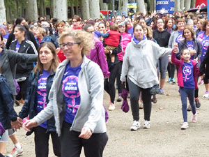 Cursa de la Dona 2018. Concentraci&oacute; i sortida del Parc de la Devesa, cursa pels carrers de Girona i arribada a la Copa